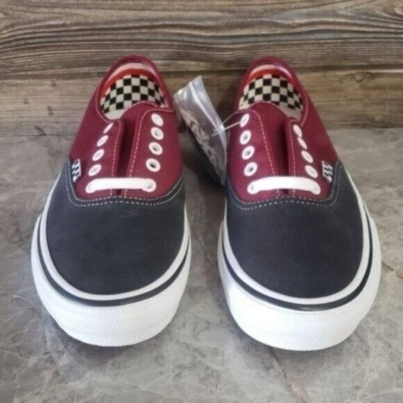 New Vans Skate Authentic Mens Sneakers Size 6.5 Colorblock Skateboarding Grunge - Picture 3 of 8